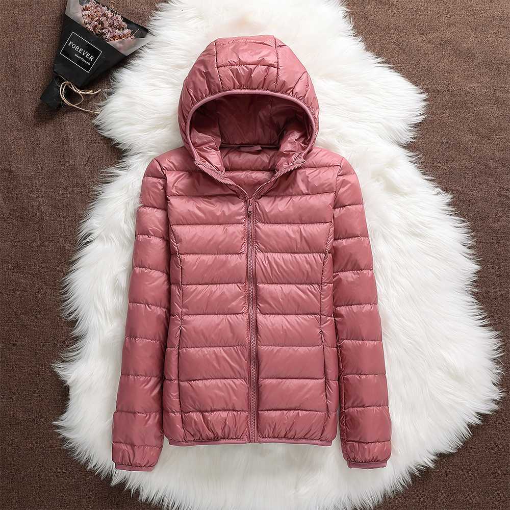 Doudoune Femme Légère Matelassée à Capuche