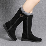 Bottes Hivères Noires Femme