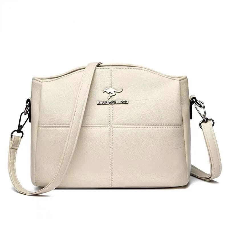 Sac bandoulière femme en cuir vegan à bandoulière amovible