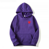 Lola | Sweat à Capuche Femme Motif Cœur & Style Casual