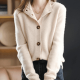 Cardigan Femme Boutonné Maille Douce – Élégance Intemporelle