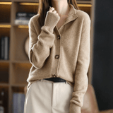 Cardigan Femme Boutonné Maille Douce – Élégance Intemporelle