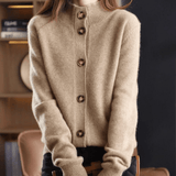 Cardigan Femme Boutonné Maille Douce – Élégance Intemporelle