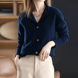 Cardigan Femme Boutonné Maille Douce – Élégance Intemporelle