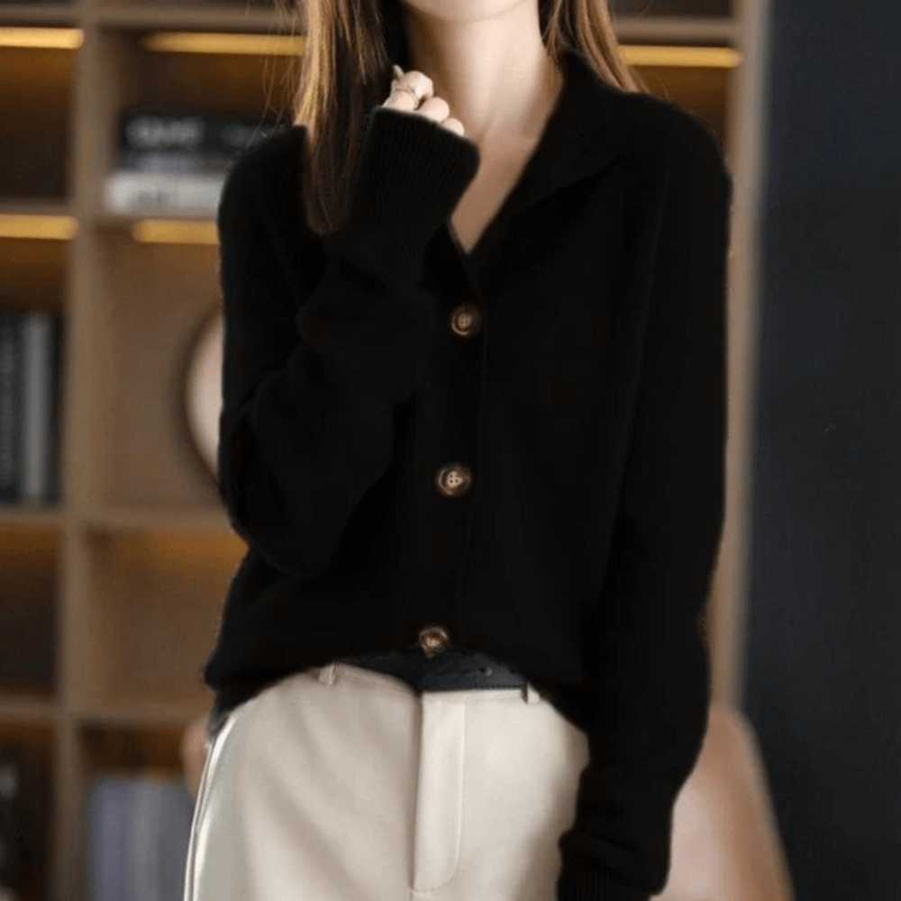 Cardigan Femme Boutonné Maille Douce – Élégance Intemporelle