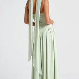 Robe Femme Longue Bustier Fendue Élégante