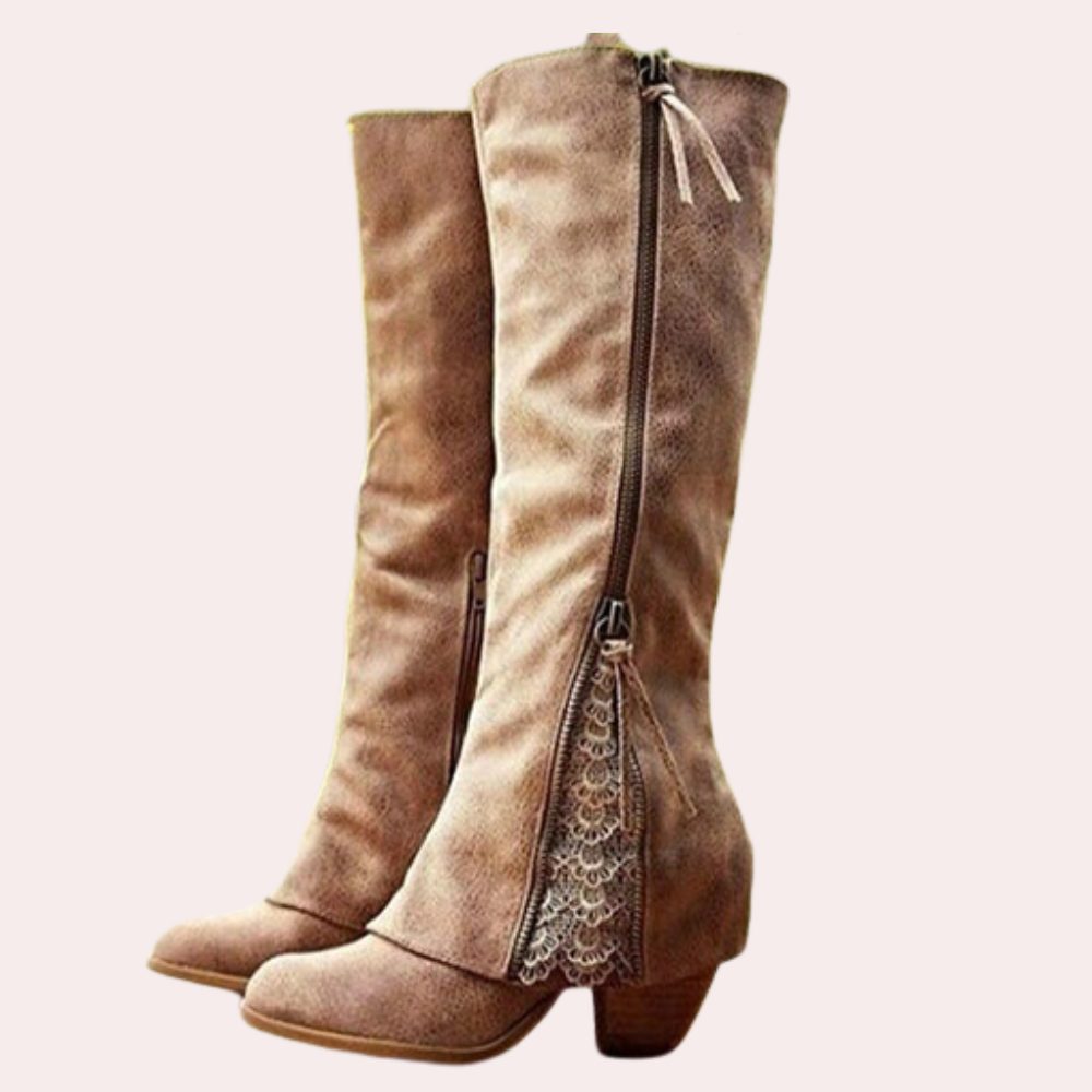 Bottes Noires Femme Élégantes