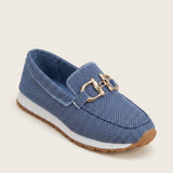 Mocassins femme à enfiler semelle rembourrée