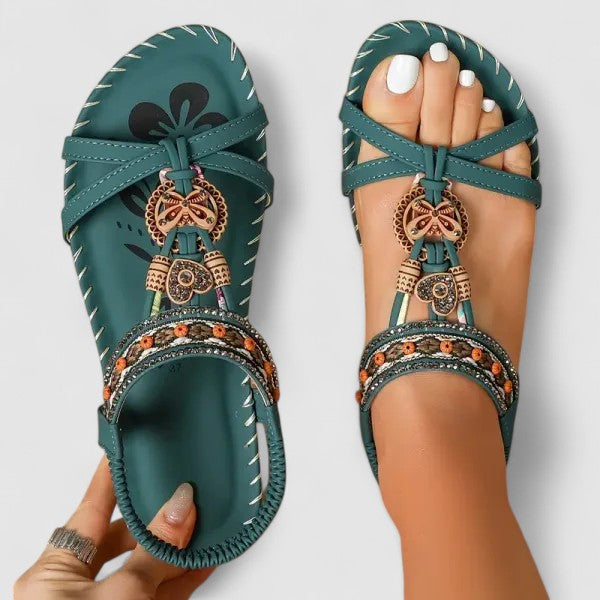 Sandales orthopédiques femme à contrefort enveloppant