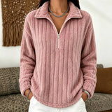 Pull Automne Léger Blanc Femme Héritage
