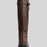 Bottes d'hiver orthopédiques femme déperlantes à sangle réglable