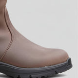 Bottes d'hiver orthopédiques femme déperlantes à sangle réglable