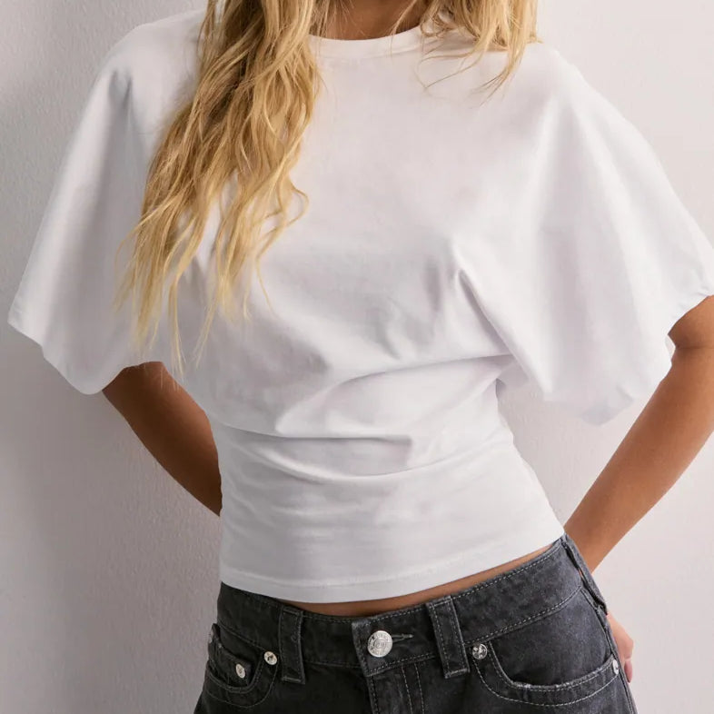 T Shirt Oversize Manches Amples Coupe Fluide Style Moderne