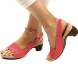 Sandales à Talon Ouvert Style Élégant