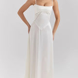 Robe Longue à Bretelles Fines