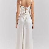 Robe Longue à Bretelles Fines