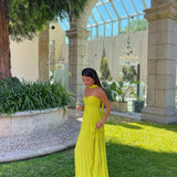 Robe Longue à Épaules Dénudées