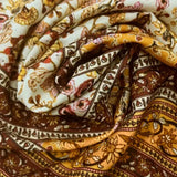 Robe Courte Portefeuille Imprimée