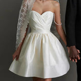 Robe Courte Bustier Évasée Élégance Princesse