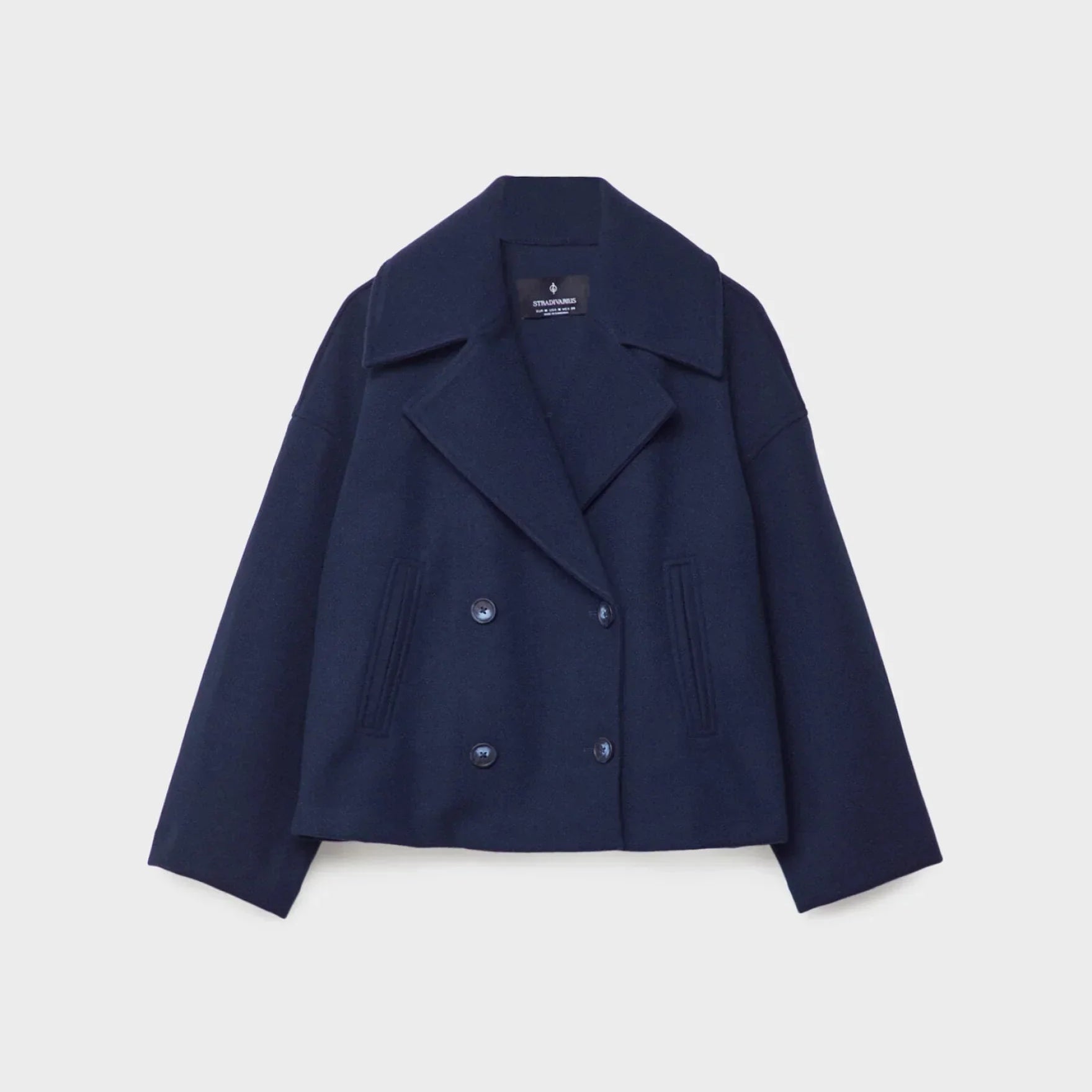 Veste Courte Femme Élégante – Manteau Style Marin Moderne