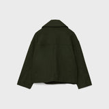 Caban Court Femme Élégant – Manteau Style Marin Chic