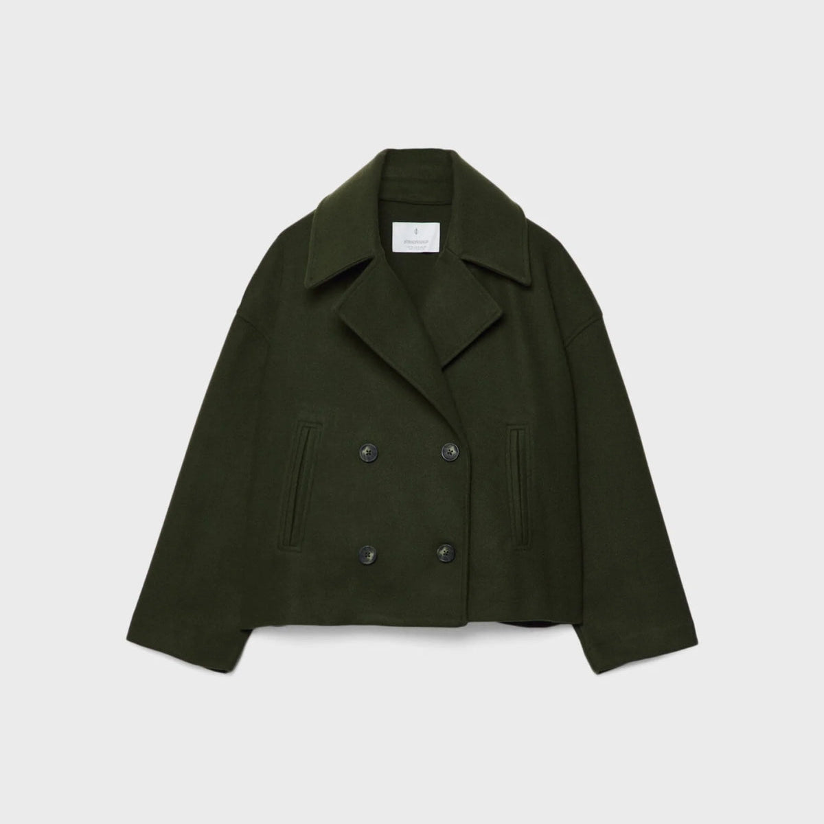 Caban Court Femme Élégant – Manteau Style Marin Chic