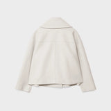 Caban Court Femme Élégant – Manteau Style Marin Chic