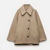 Manteau Court Oversize Femme – Veste Chic et Moderne