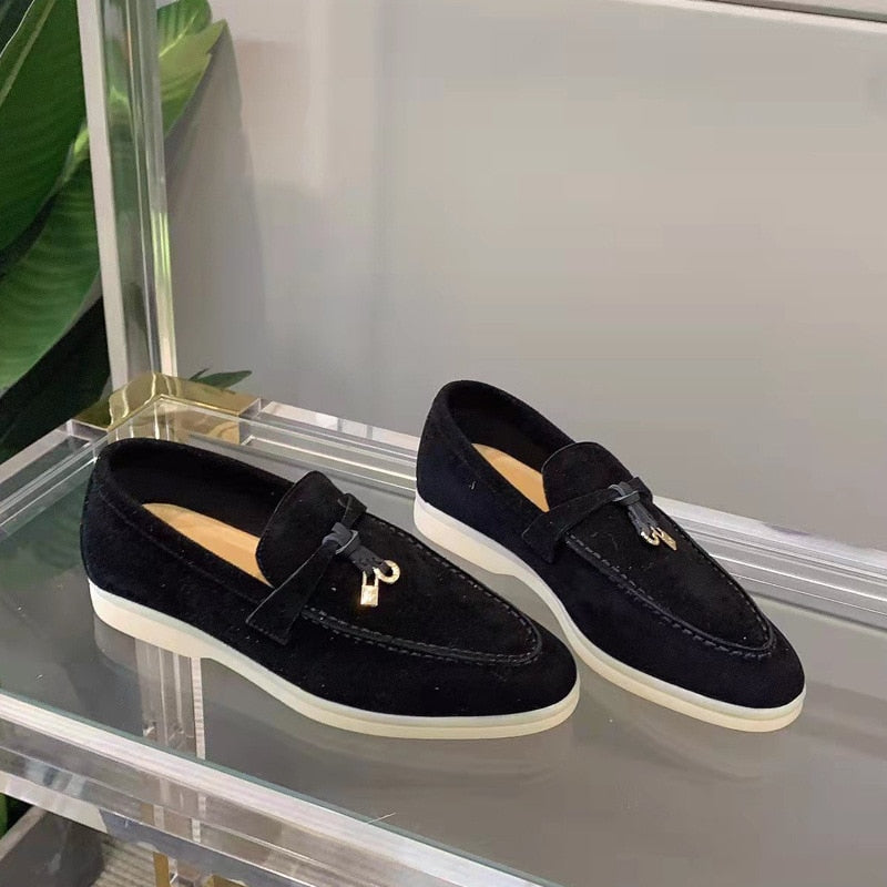 Mocassins Élégants Confort Souple Style Classique Moderne