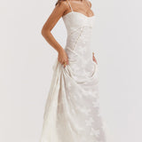 Robe Femme Longue Paillettes Élégante Soirée