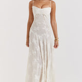 Robe Maxi Bustier Paillettes Élégance Soirée
