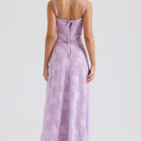 Robe Femme Longue Paillettes Élégante Soirée