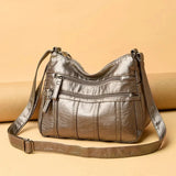 Sac bandoulière femme en cuir PU déperlant