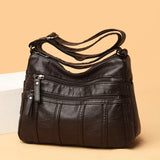 Sac bandoulière femme en cuir PU déperlant