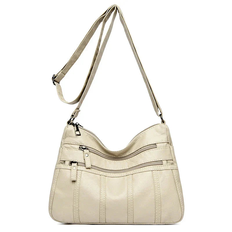Sac bandoulière femme en cuir PU déperlant