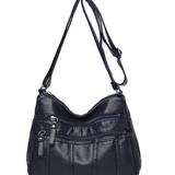 Sac bandoulière femme en cuir PU déperlant