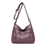 Sac bandoulière femme en cuir PU déperlant