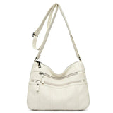 Sac bandoulière femme en cuir PU déperlant