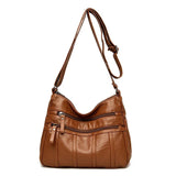 Sac bandoulière femme en cuir PU déperlant