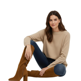 Bottes Hautes à Talon pour Style Élégant