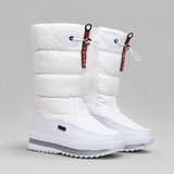 Bottes Hivères Blanches Femme Intemporelles