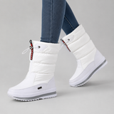 Bottes Hivères Blanches Femme Intemporelles