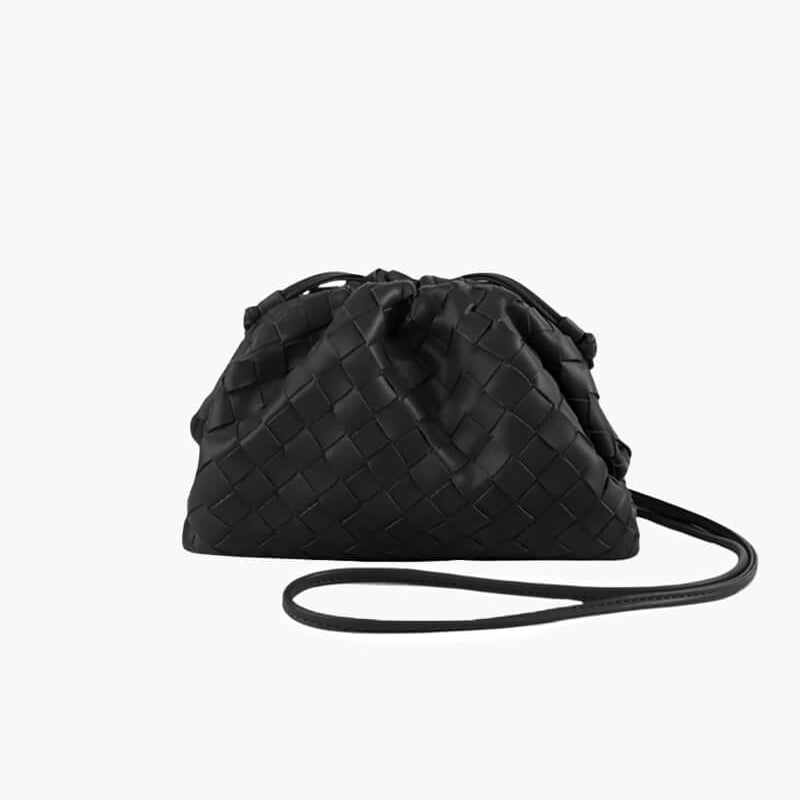 Sac à main femme tressé en cuir vegan