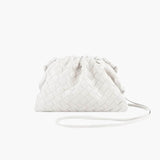 Sac à main femme tressé en cuir vegan