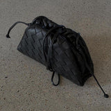 Sac à main femme tressé en cuir vegan