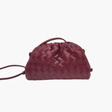 Sac à main femme tressé en cuir vegan