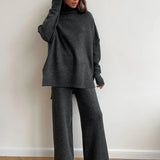 Ensemble Maille Douce Coupe Ample Confort Élégance Cocooning