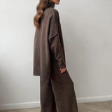 Ensemble Maille Douce Coupe Ample Confort Élégance Cocooning