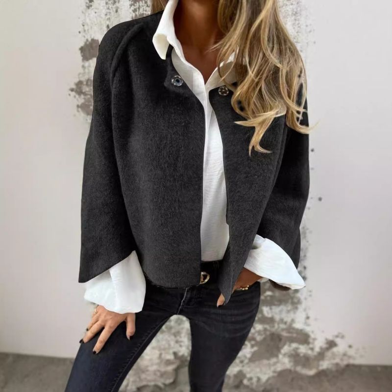 Veste Femme Boutonnée Style Cardigan Élégant