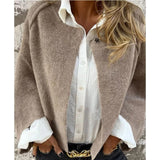 Veste Femme Boutonnée Style Cardigan Élégant